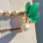 Load image into Gallery viewer, Butterfly &amp; Pearls Set
