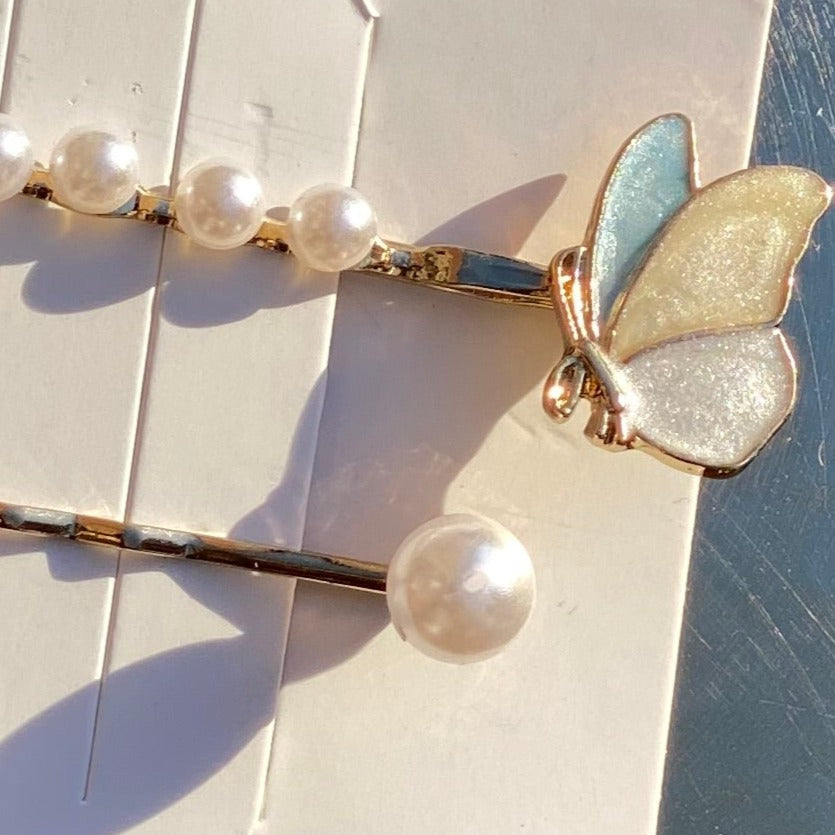 Butterfly & Pearls Set