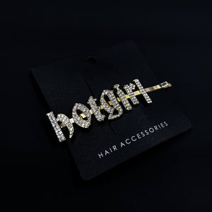 Hotgirl Pin Diamond and Gold