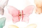 Load image into Gallery viewer, Frosted Butterfly Hair Claws
